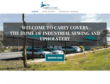 Tablet Screenshot of careycovers.com.au